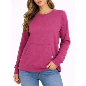 UGG Hallidie Sweatshirt Berry Purple Women Size XL Casual Comfort Lounge Cozy